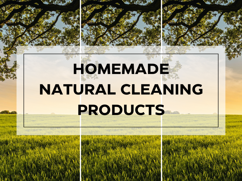 homemade natural cleaning products