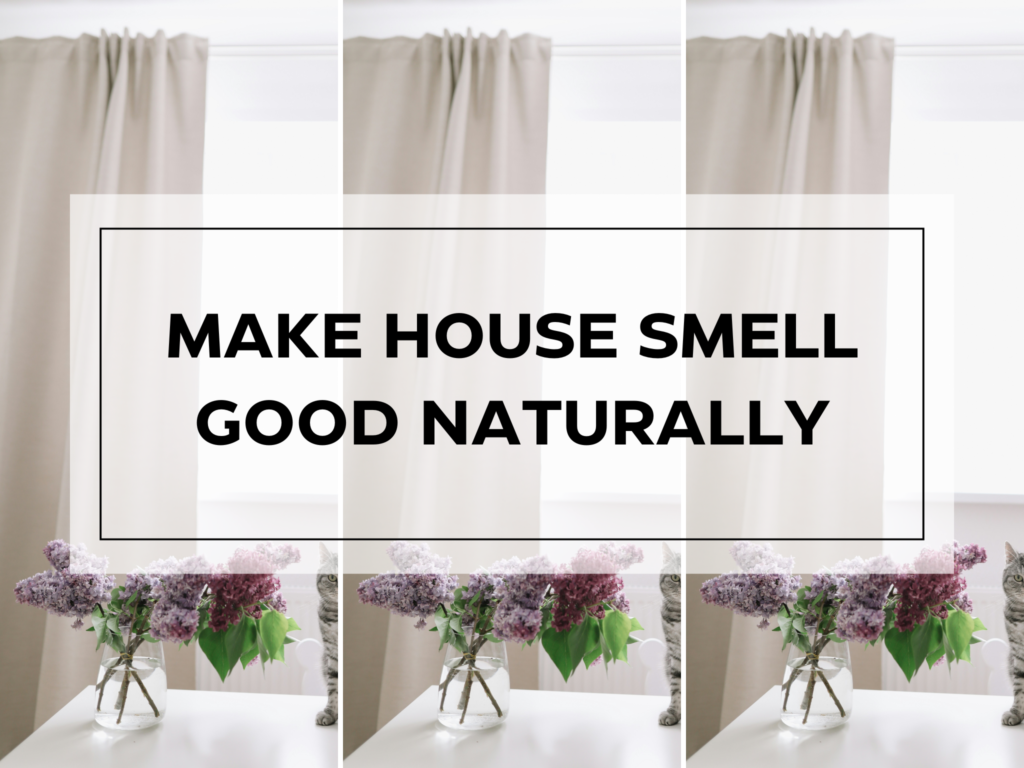 make house smell good naturally